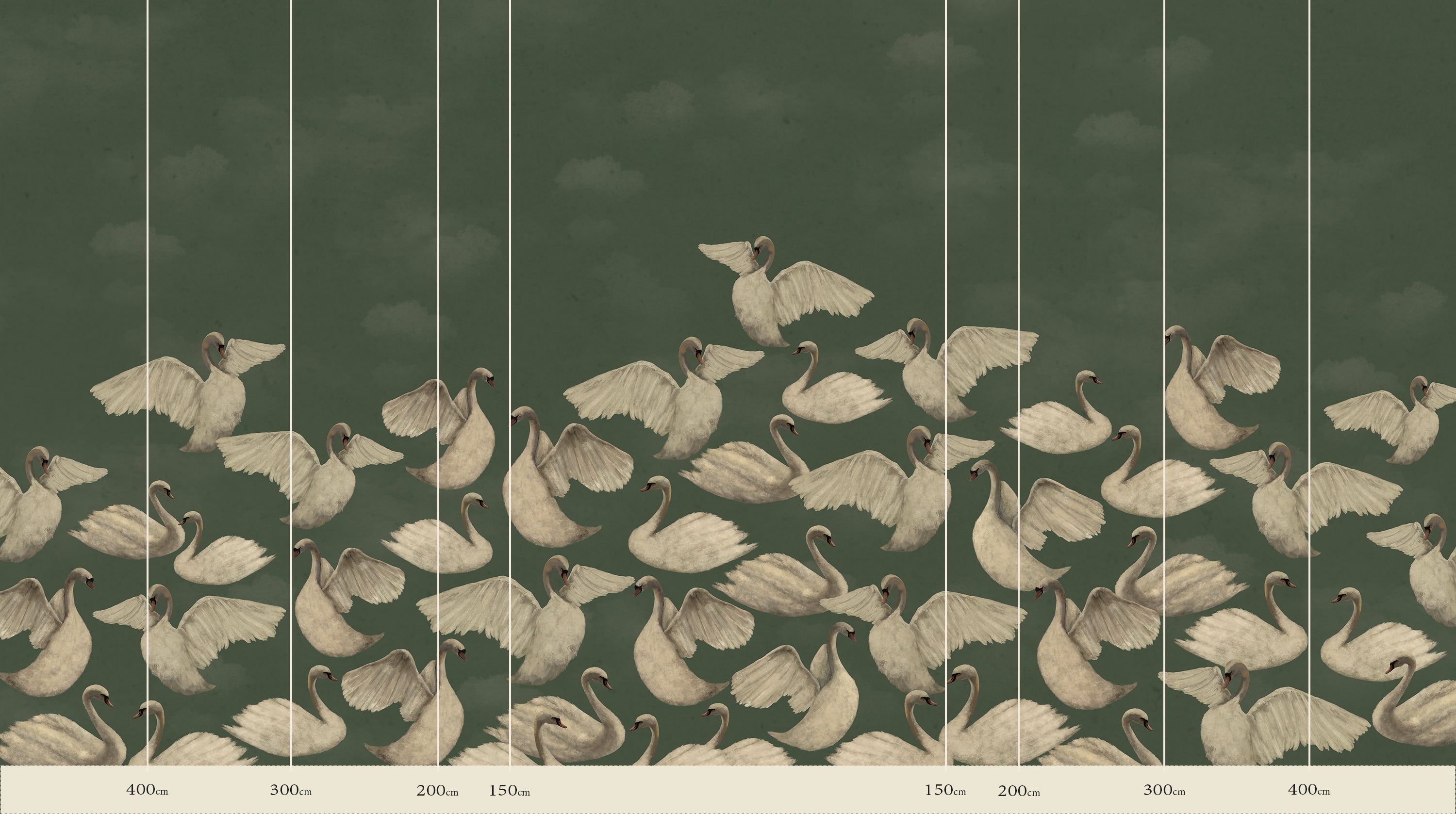 Night Swans - Sage