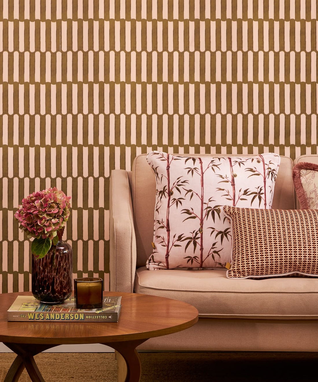 Glaze Wallpaper, Dusty