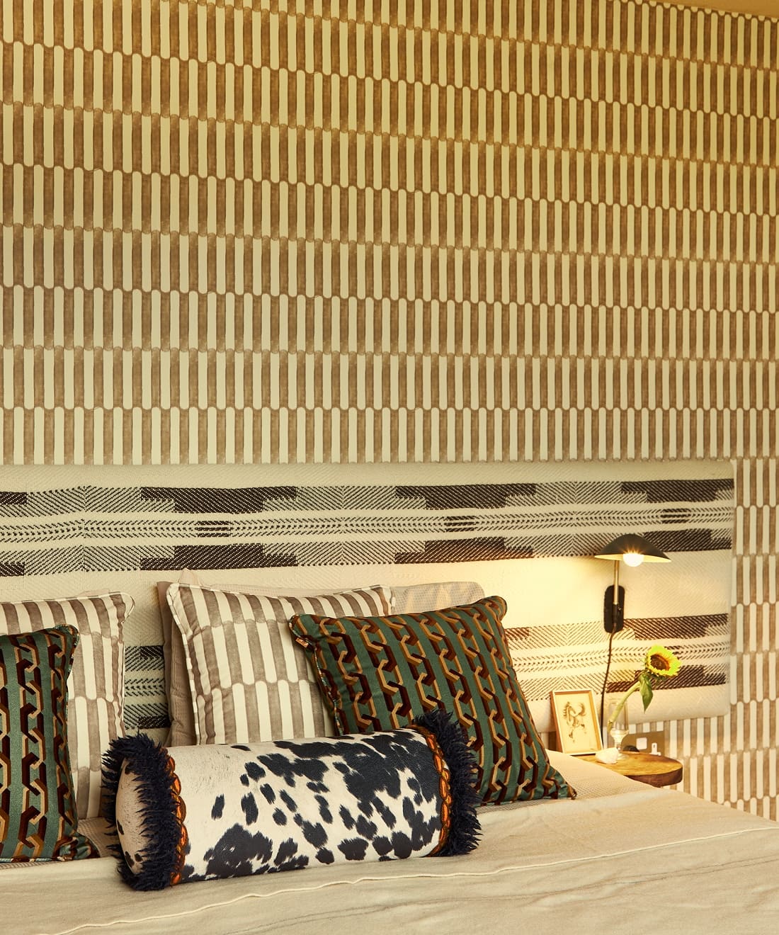 Glaze Wallpaper, Sepia
