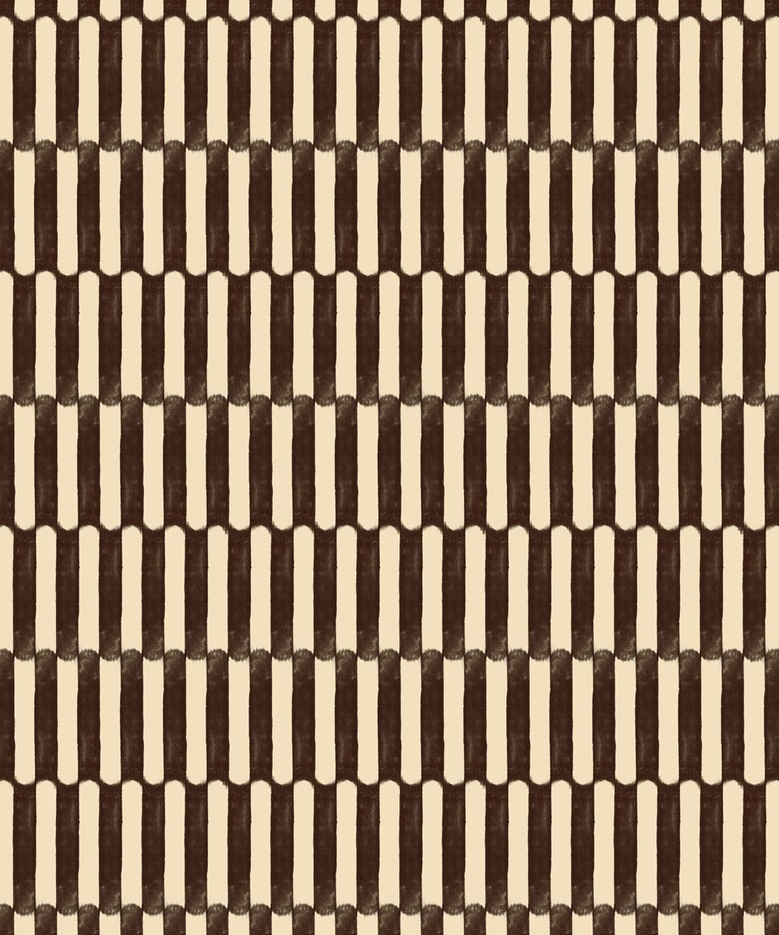 Glaze Wallpaper, Umber