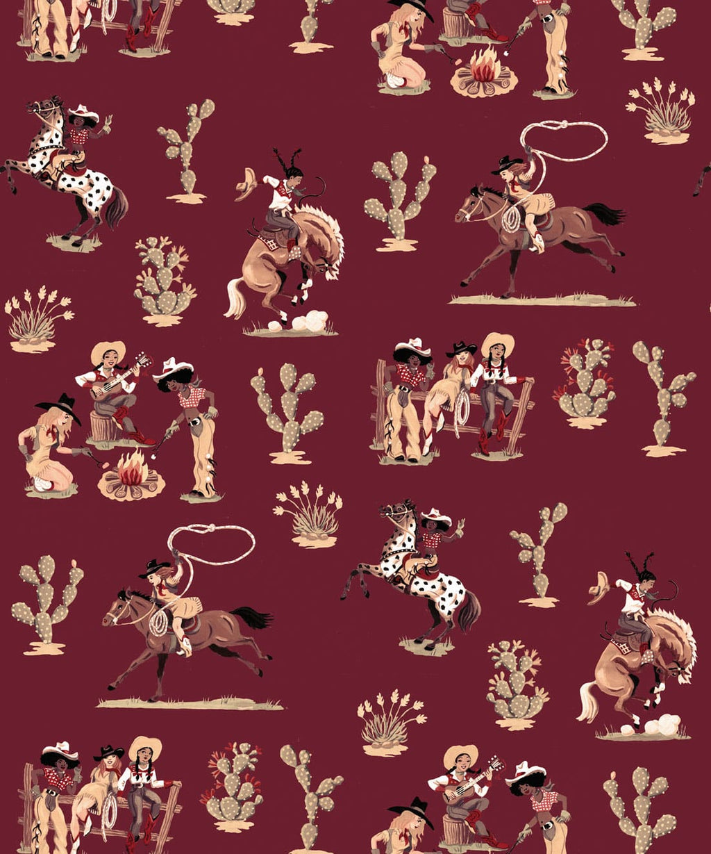Cliftonville Cowgirls Wallpaper, Bandana