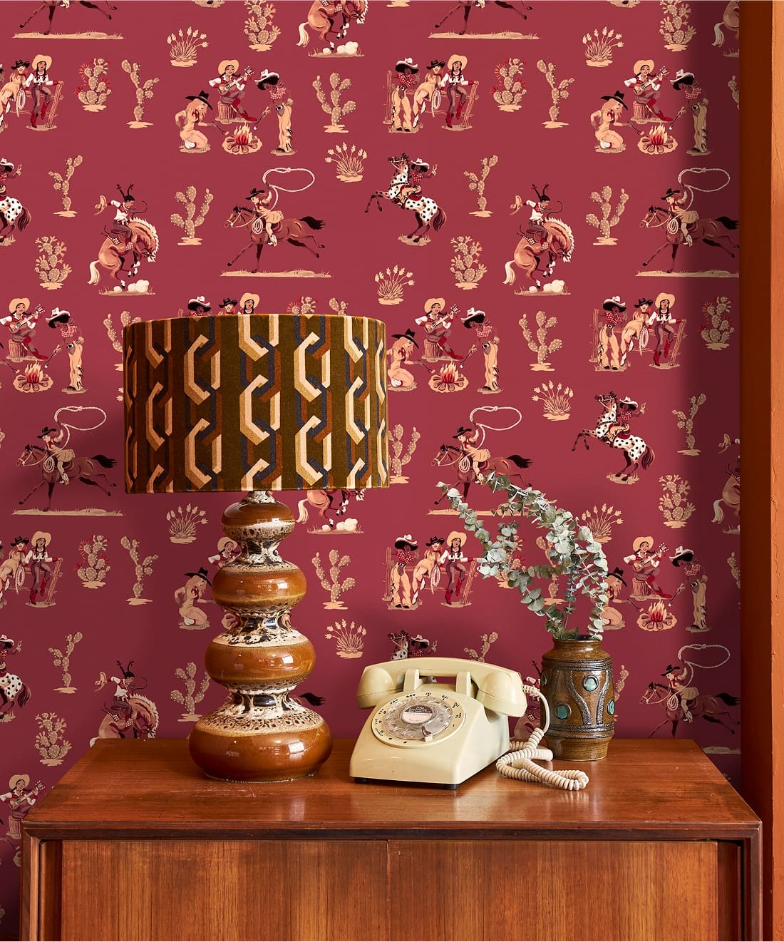 Cliftonville Cowgirls Wallpaper, Bandana