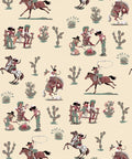 Cliftonville Cowgirls Wallpaper, Lasso
