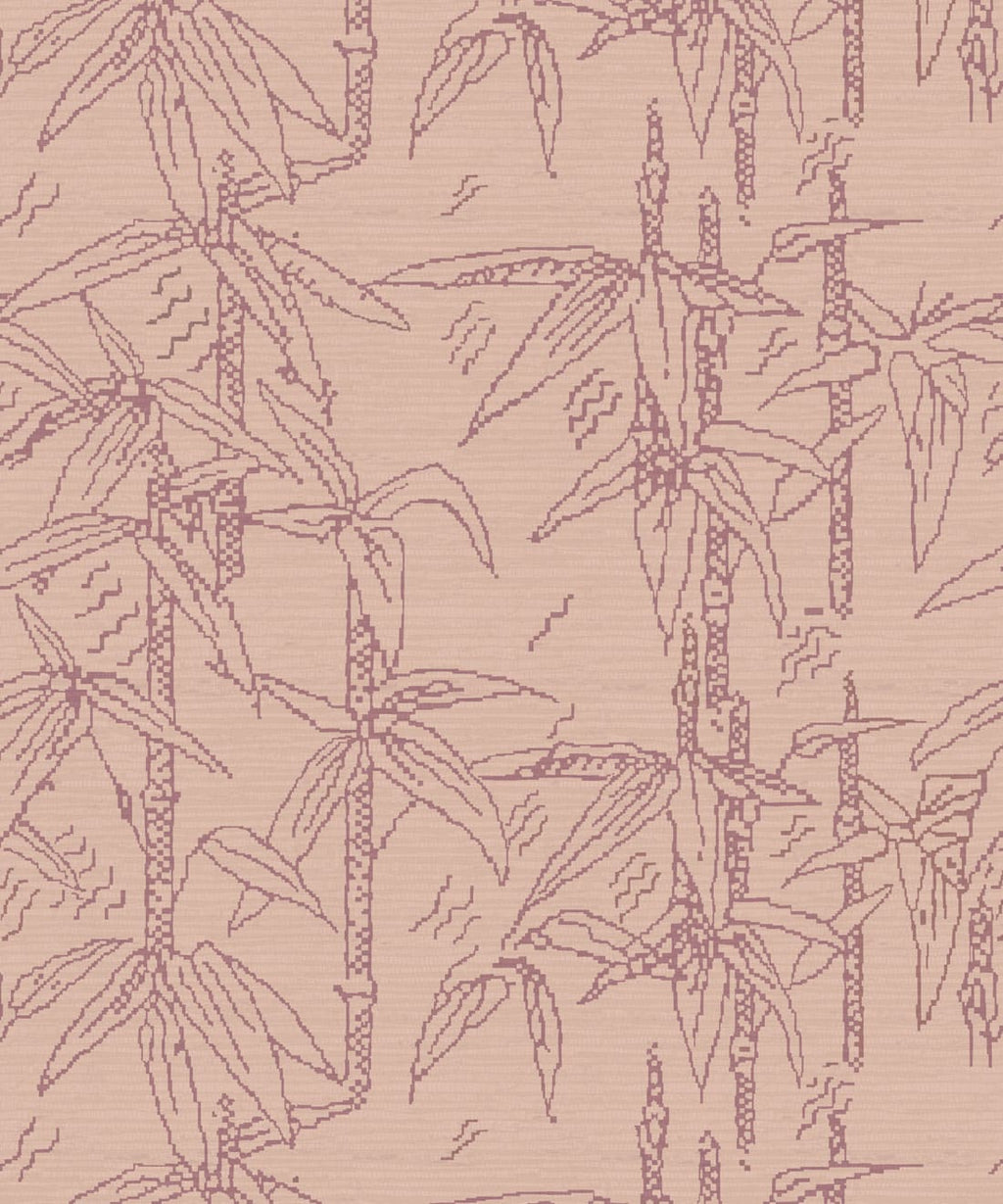 Bamboo Stitch Wallpaper, Dusty