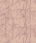 Bamboo Stitch Wallpaper, Dusty
