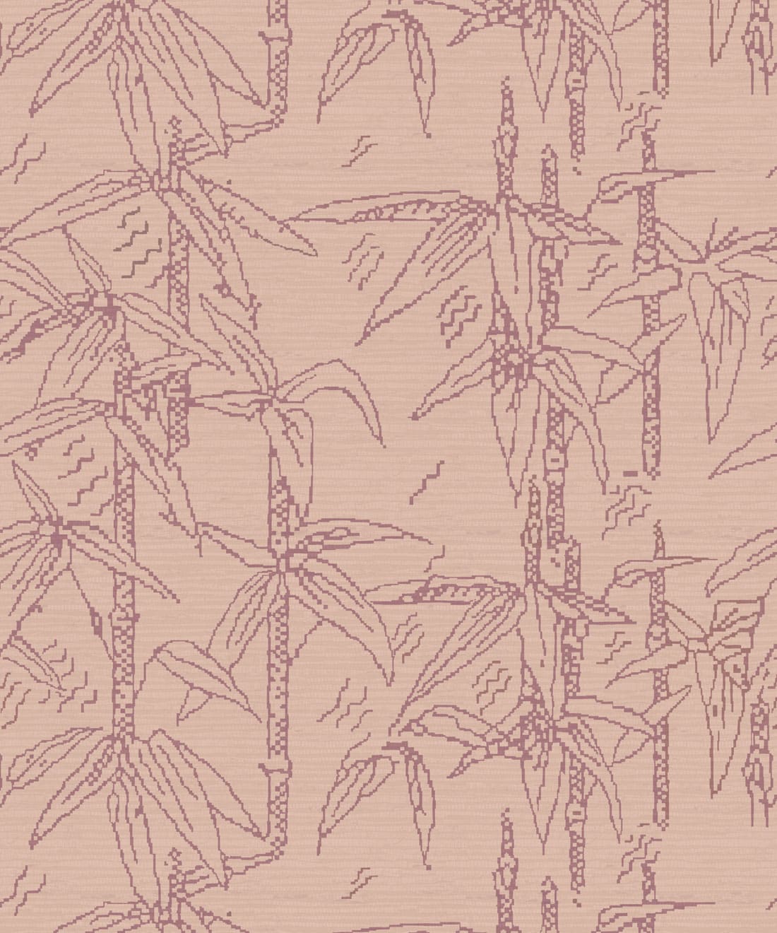 Bamboo Stitch Wallpaper, Dusty