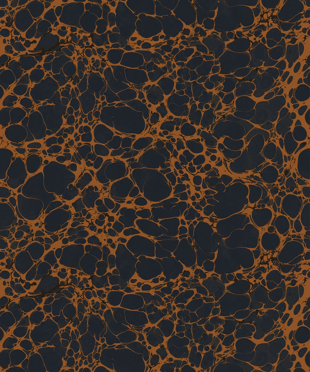 Margate Marble Wallpaper, Tobacco
