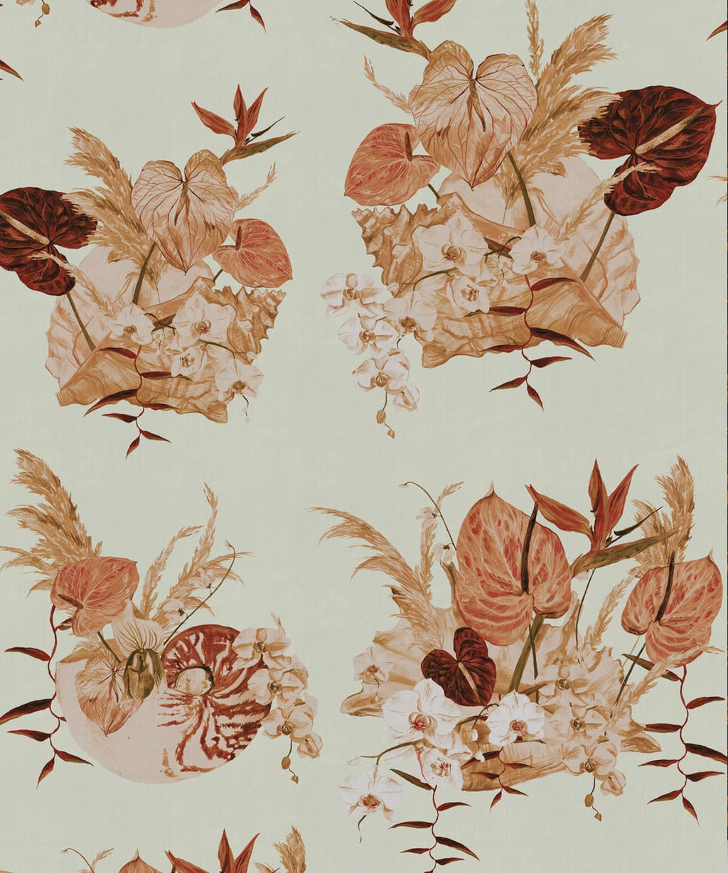 Mazzo Wallpaper, Bambina Blu