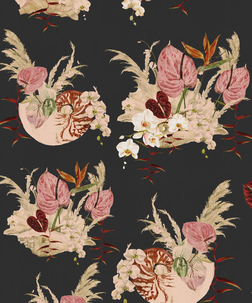 Mazzo Wallpaper, Nero