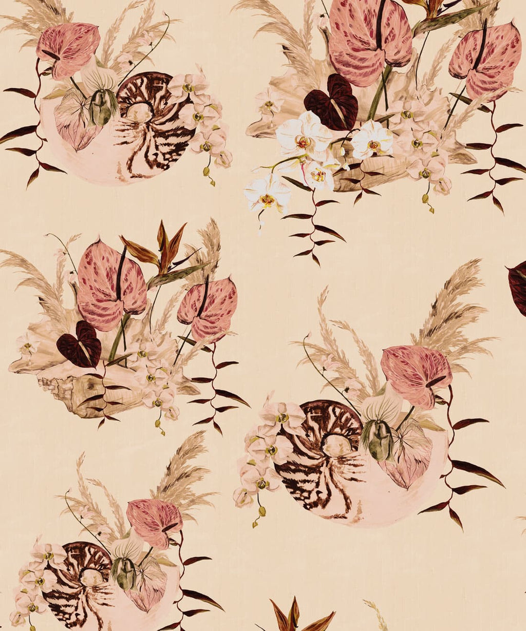 Mazzo Wallpaper, Rosa