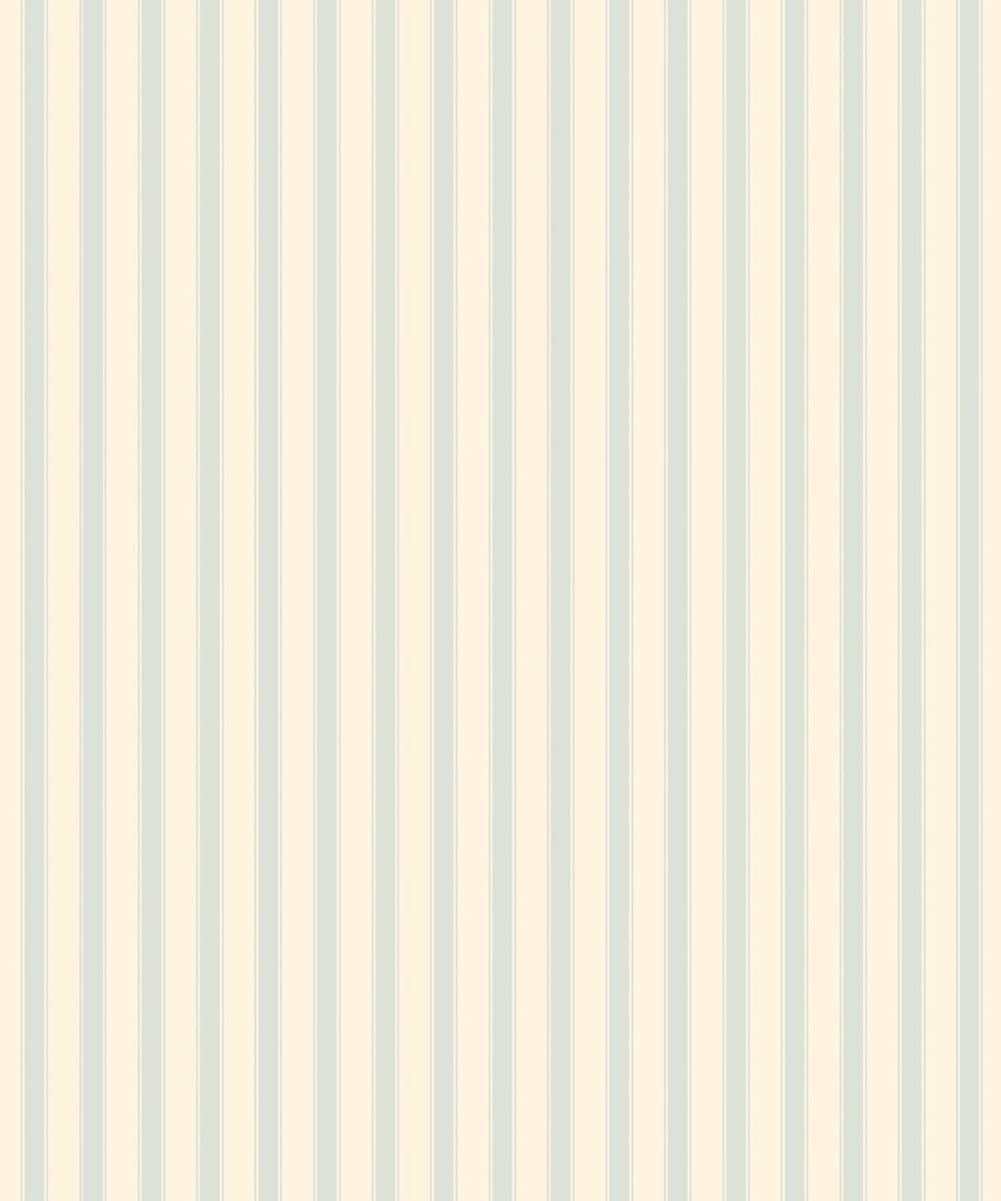 Nanny’s Stripe Wallpaper, Bluebell