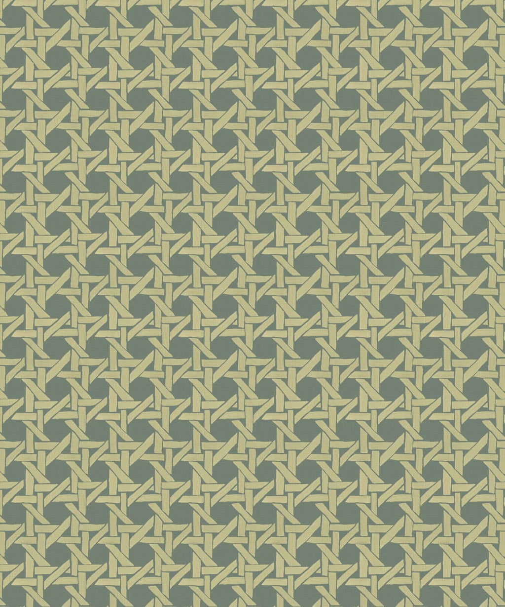 Rattan Wallpaper, Pistachio