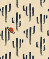 Saguaro Saturn Wallpaper, Denim