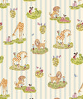 Story Time Wallpaper, Bluebell Stripe