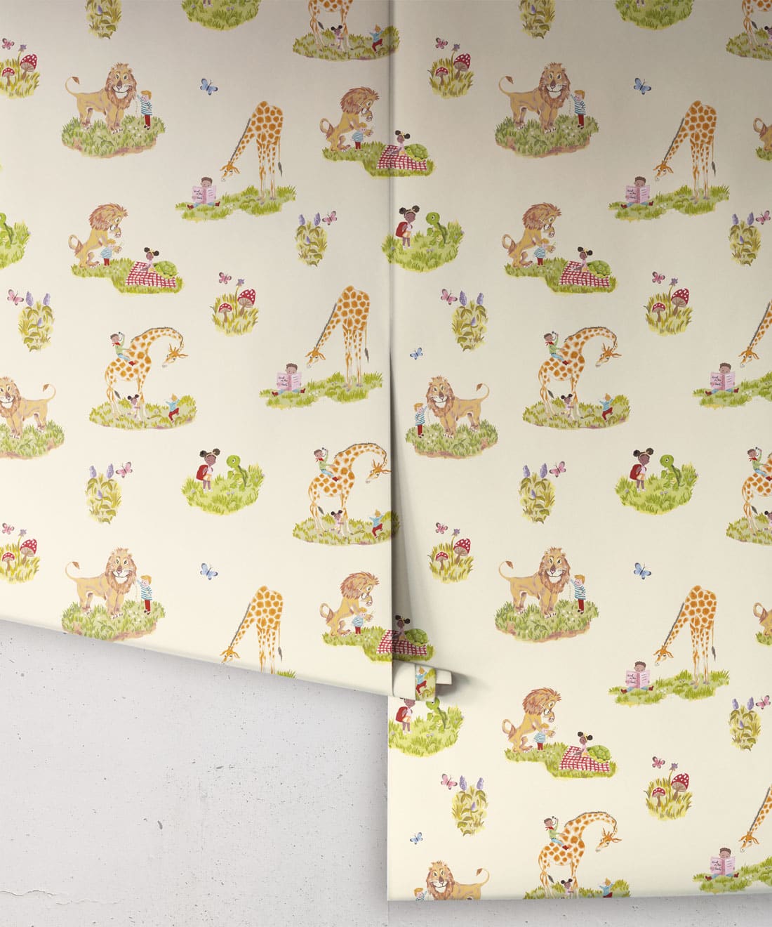 Story Time Wallpaper, Daisy