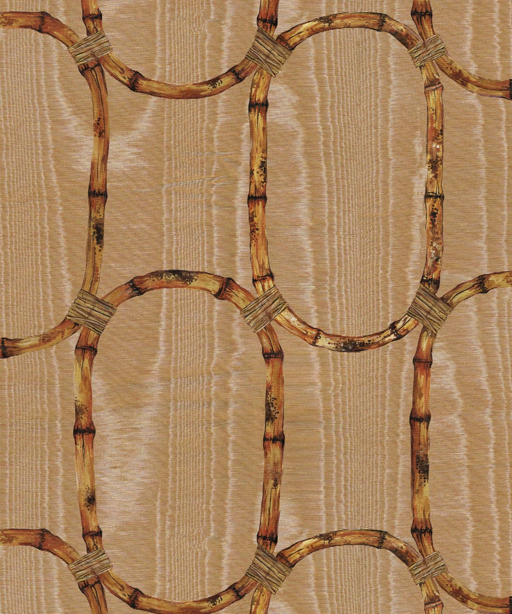Tea Room Wallpaper, Camel