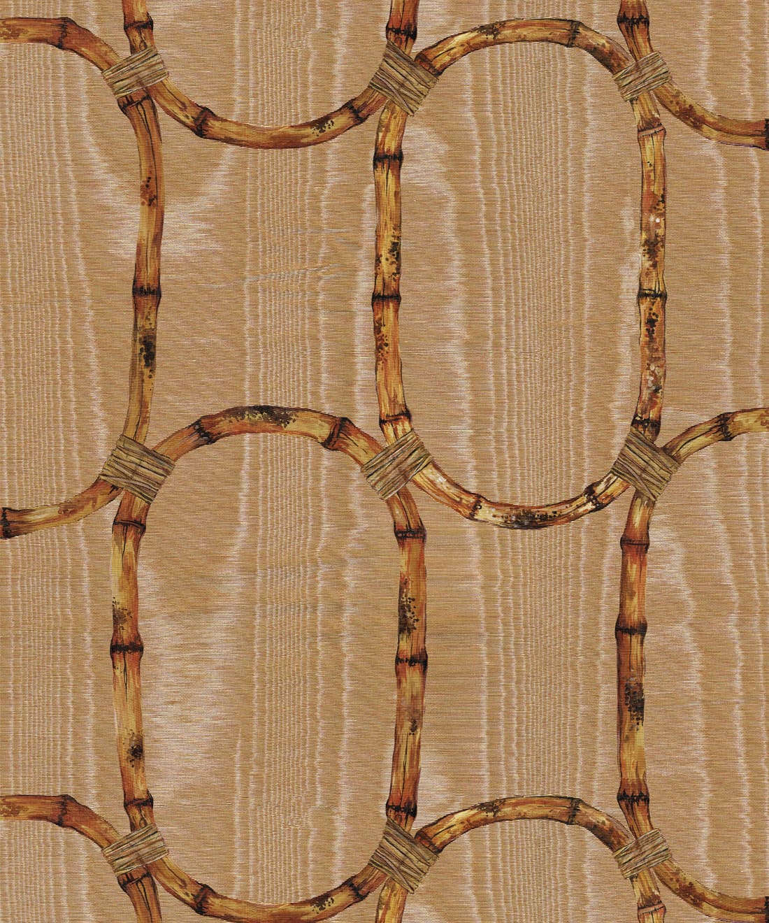 Tea Room Wallpaper, Camel