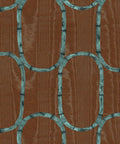 Tea Room Wallpaper, Walnut