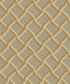 Vintage Trellis Wallpaper, Sepia