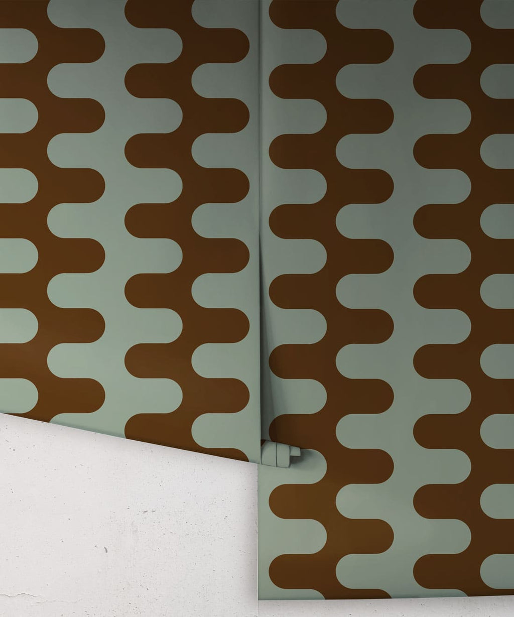Wave Wallpaper, Petrol