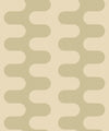 Wave Wallpaper, Pistachio