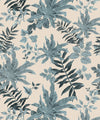 Follywood Foliage Wallpaper, Sky & Cream
