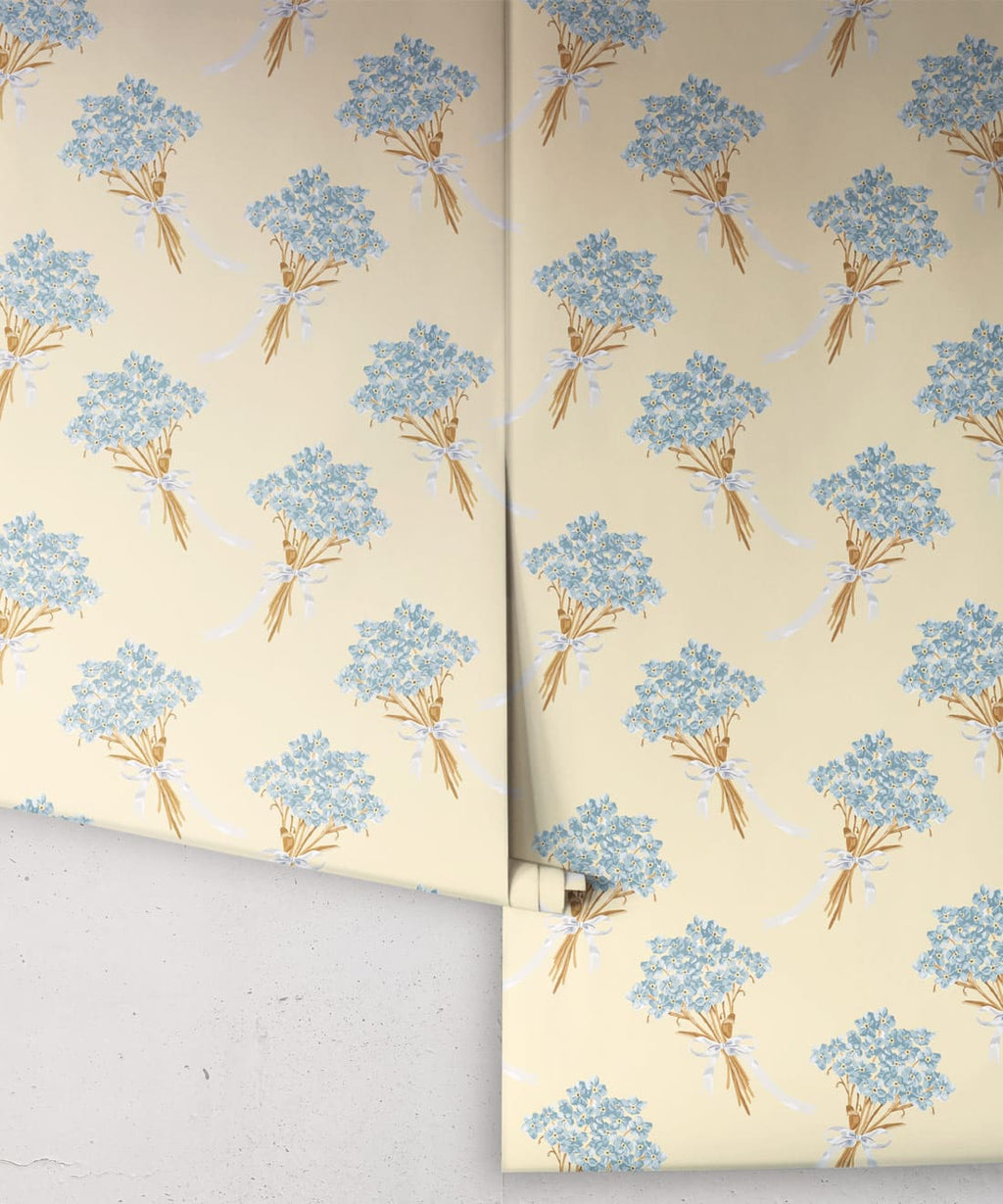 Forget Me Notes Wallpaper, Honey