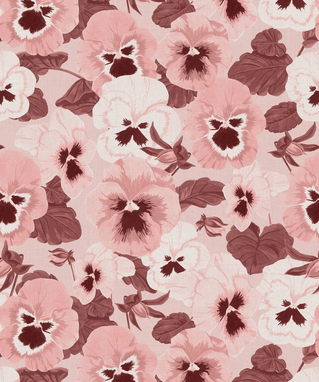 Big Pansy Wallpaper, Blossom