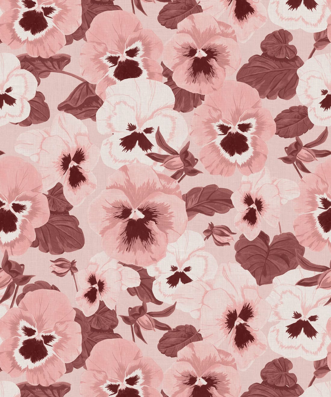 Big Pansy Wallpaper, Blossom