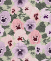 Big Pansy Wallpaper, Pistachio