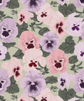 Big Pansy Wallpaper, Pistachio