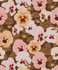 Big Pansy Wallpaper, Vintage