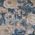 Poppies for Marlene -  Dusty Blue (Sample)