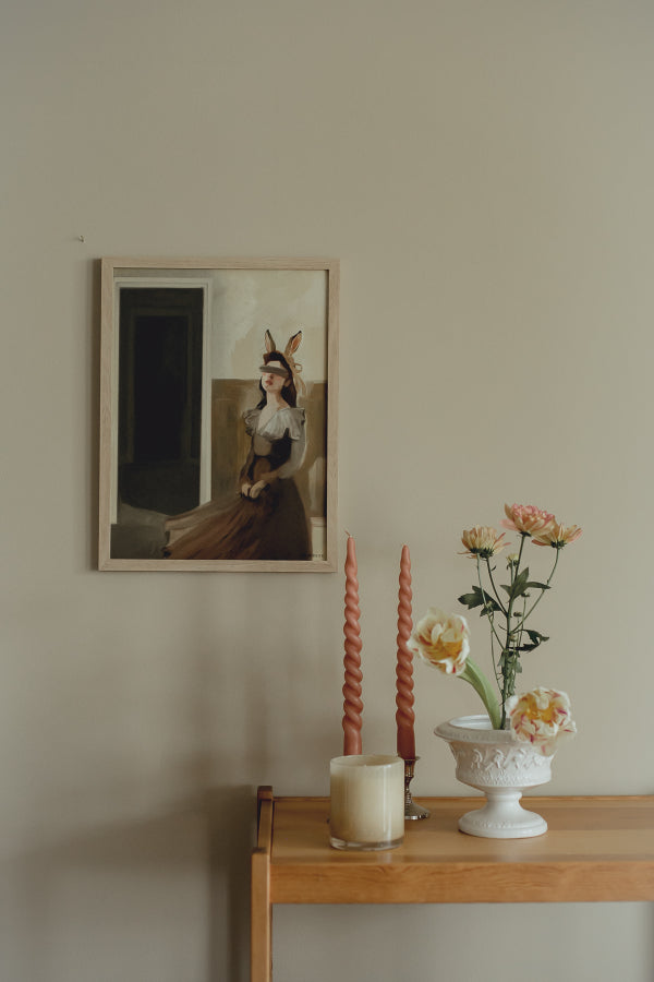 Wall Art - Lady Almond