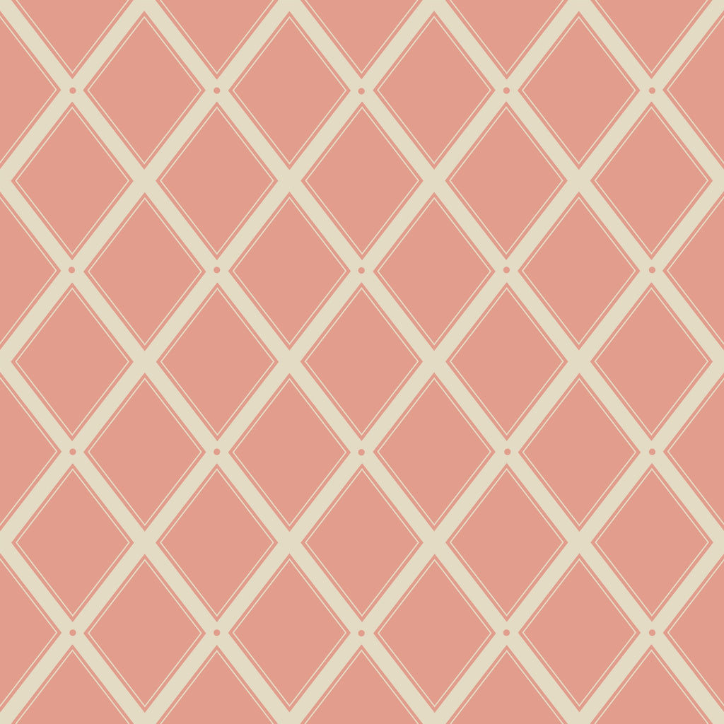 Trellis - Dusty Red