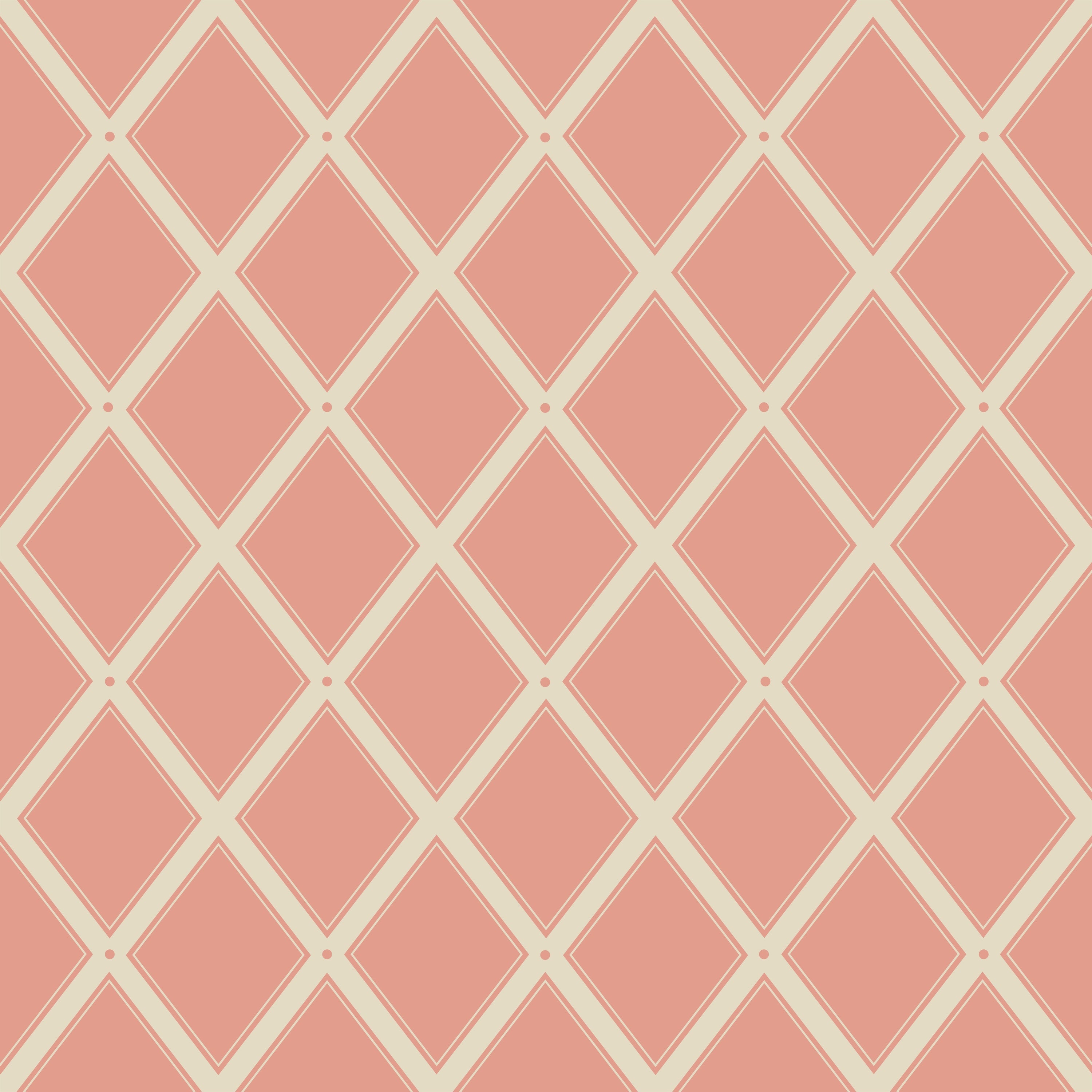 Trellis - Dusty Red