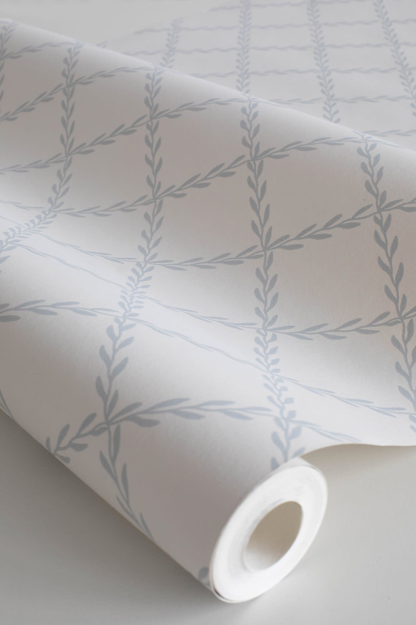 Trellis, Misty Blue