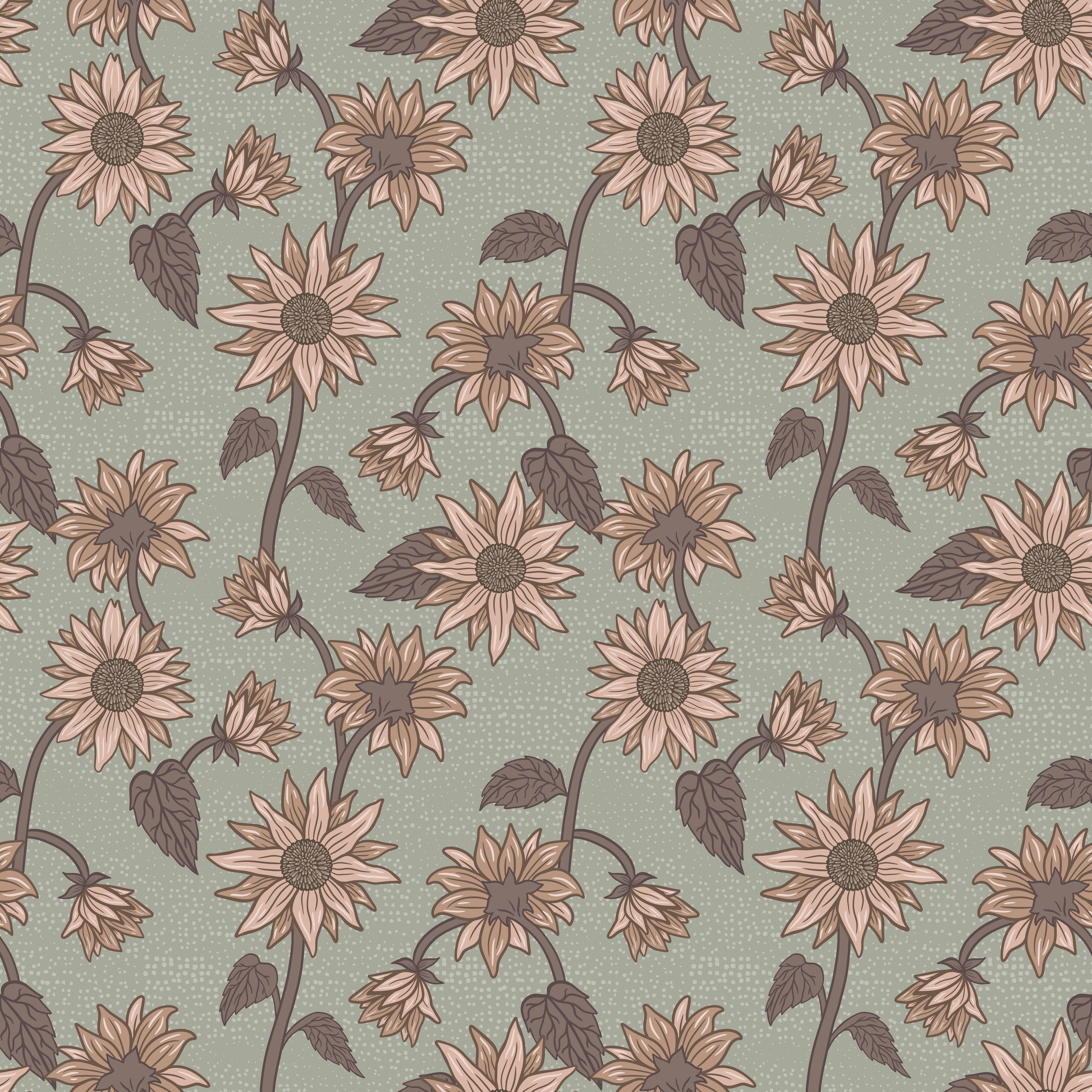 Sunflowers - Green