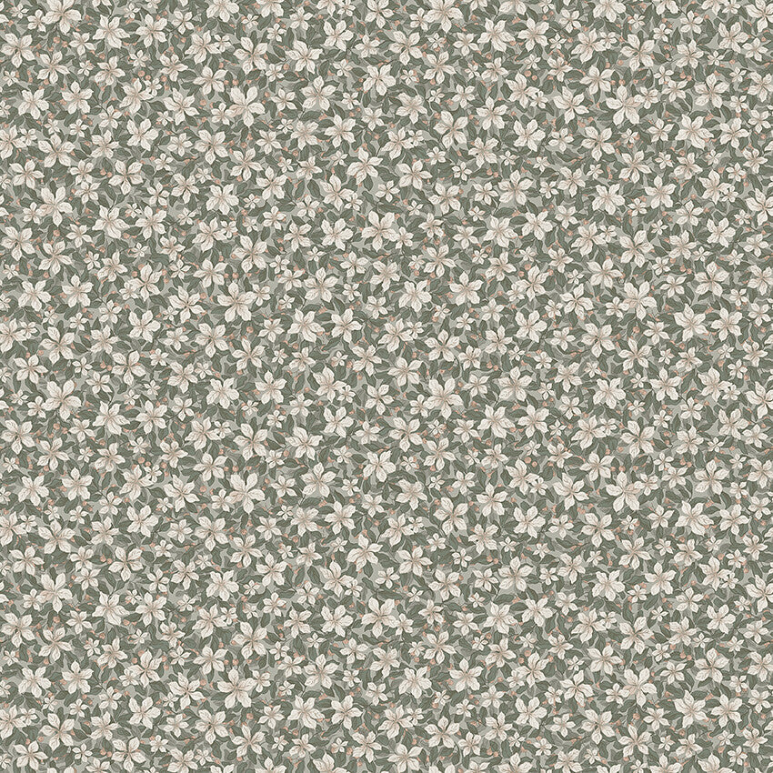 Skogsblomst - Green/Grey 3268