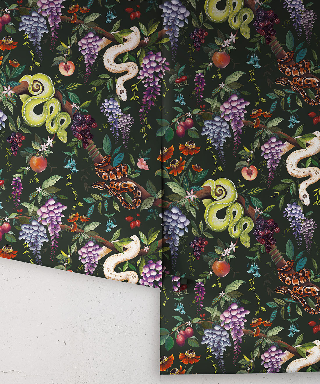 Snake Charmer Wallpaper, Forest
