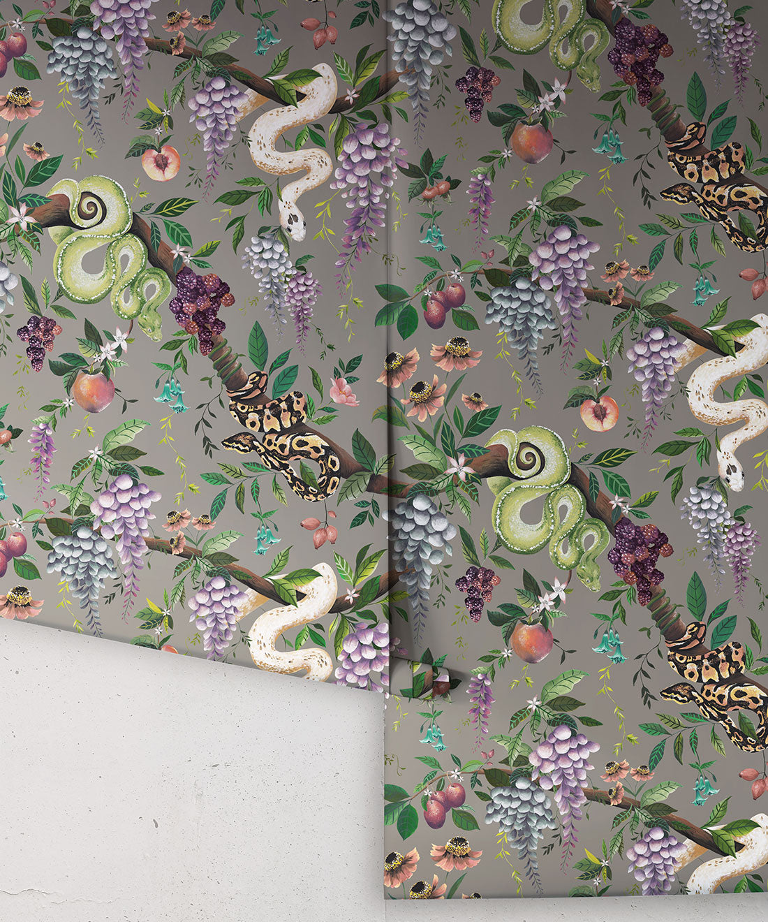 Snake Charmer Wallpaper, Stone