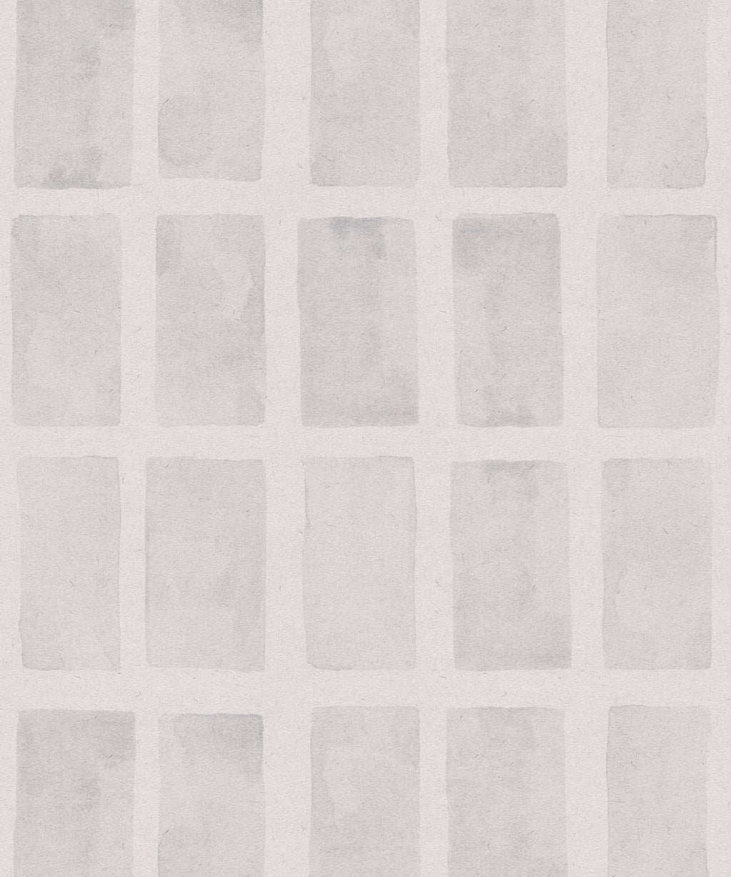 Barre Wallpaper, Grey White