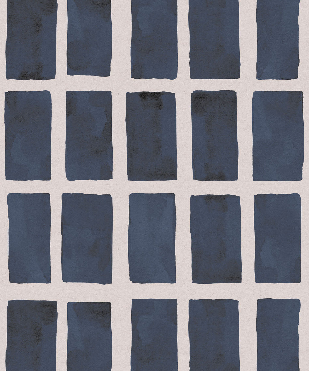 Barre Wallpaper, Midnight Light Beige