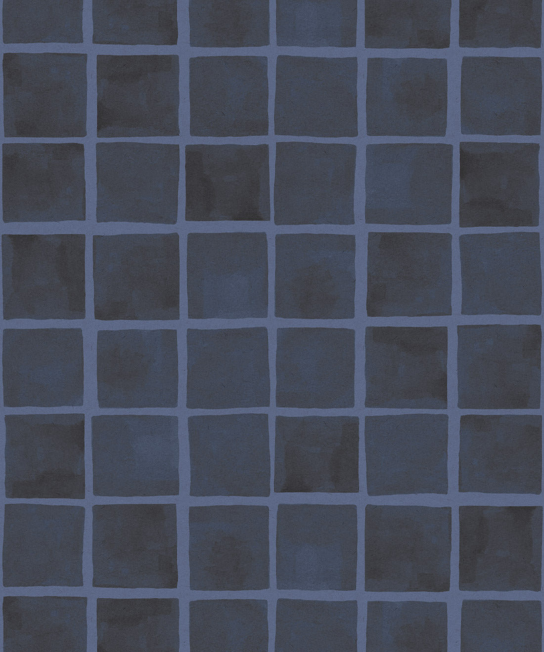 Carrée Wallpaper, Midnight Navy
