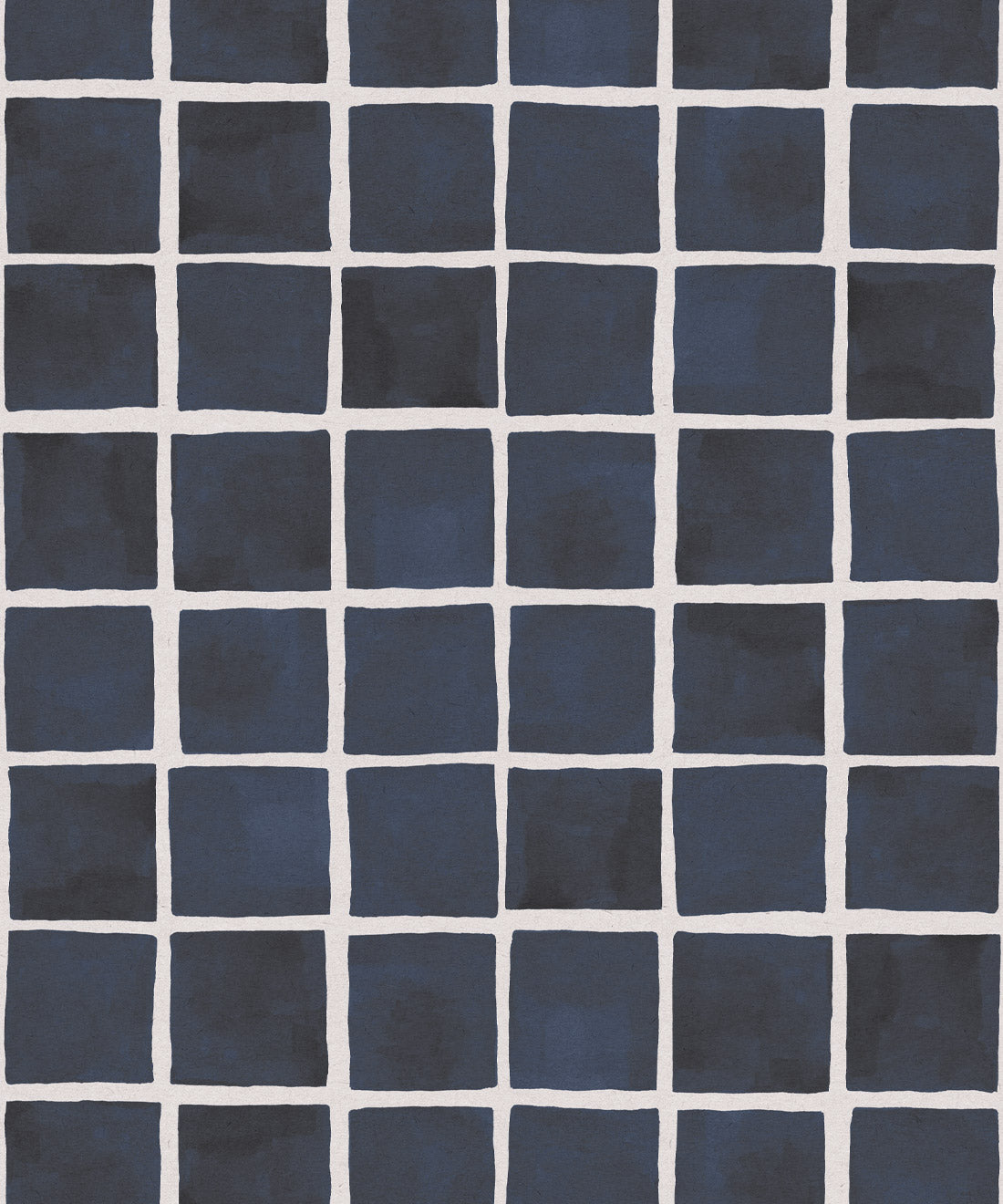 Carrée Wallpaper, Midnight White