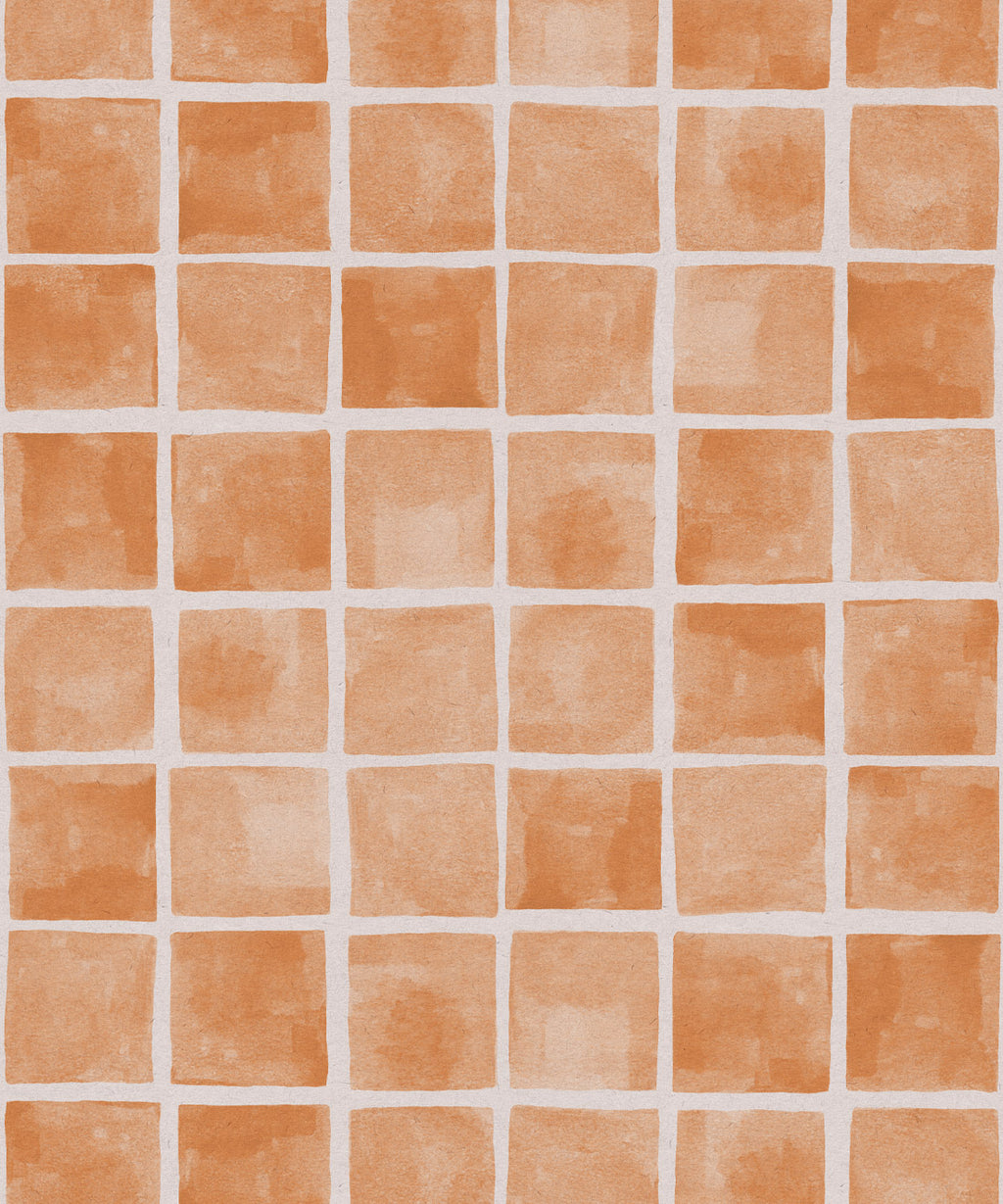 Carrée Wallpaper, Sienna Light Beige