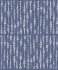 Cercles Deux Wallpaper, Blue Navy