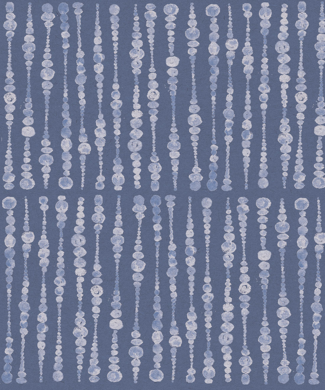 Cercles Deux Wallpaper, Blue Navy