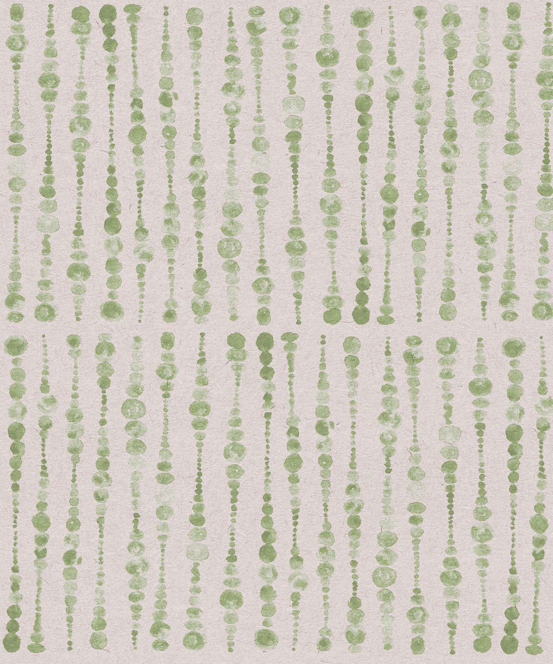 Cercles Deux Wallpaper, Sage Light Beige
