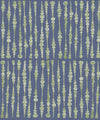 Cercles Deux Wallpaper, Sage Navy